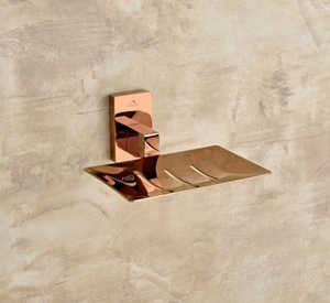 LAVAZZA ROSE GOLD SOAP DISH